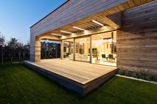 Cedar House by Pracownia Projektowa Mariusz Wrzeszcz, a residential architecture project in Poland
