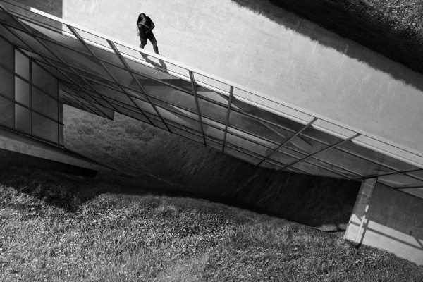 Cliff Top Retreat by Alex Hogrefe of Visualizing Architecture conceptual concrete architecture