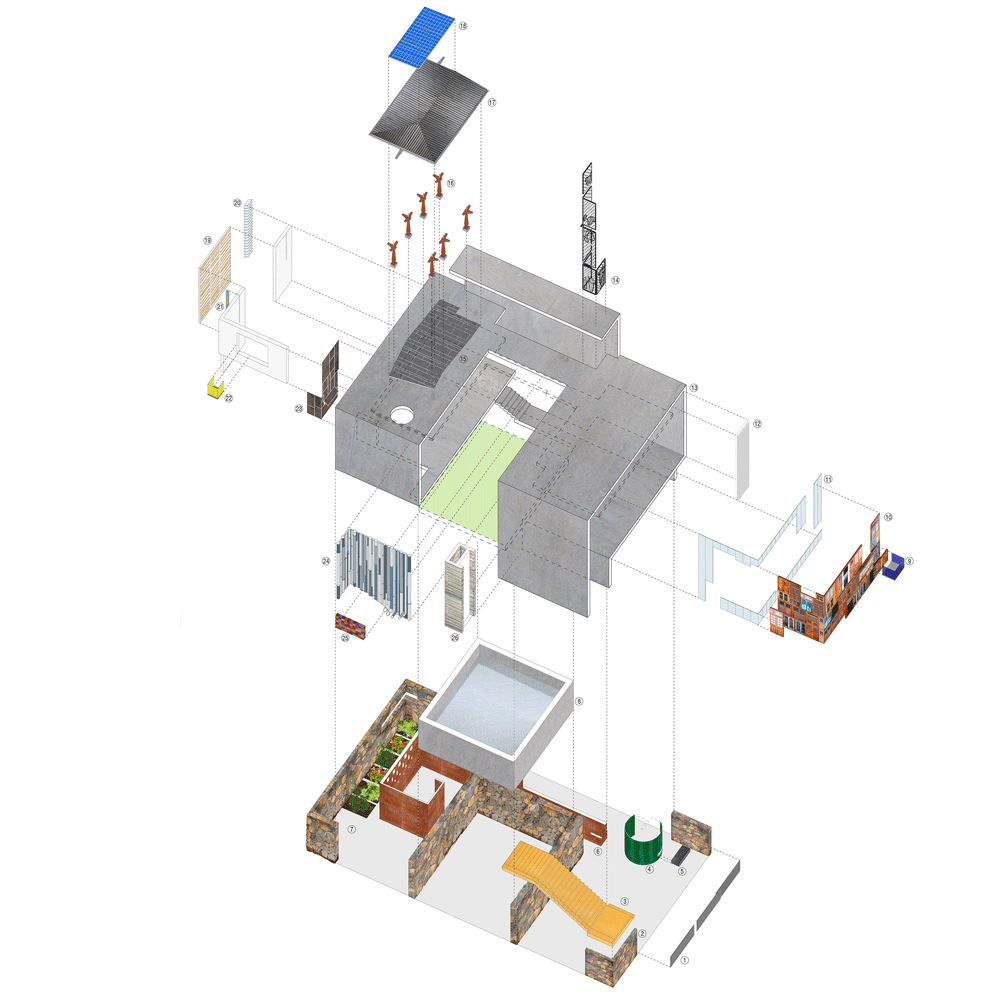 Collage house by S+PS