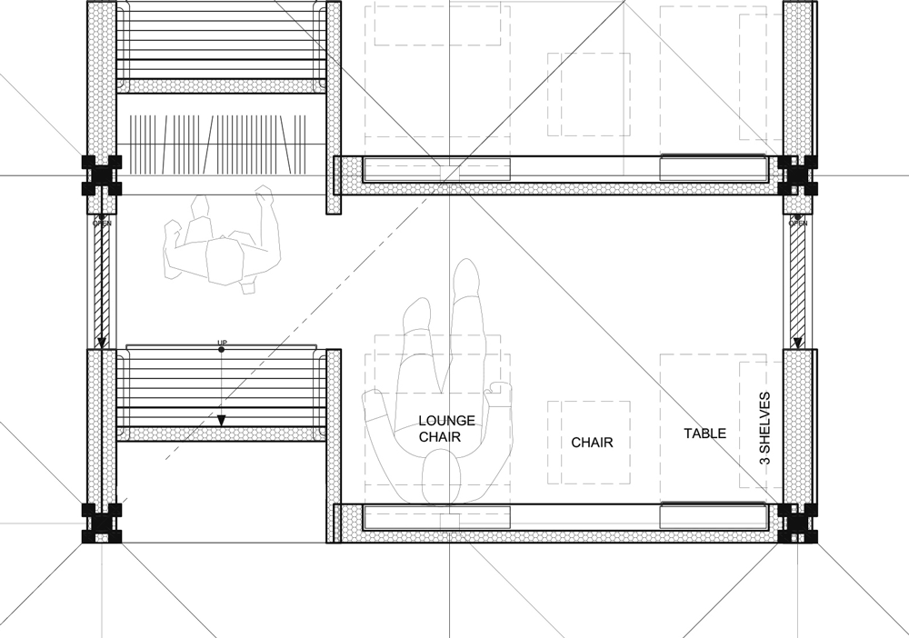 Combat outpost by Iowa arch students
