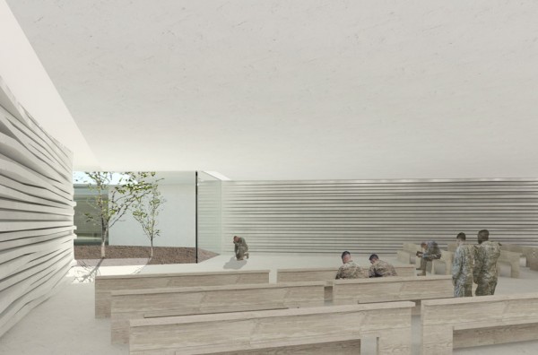 Combat outpost by Iowa arch students