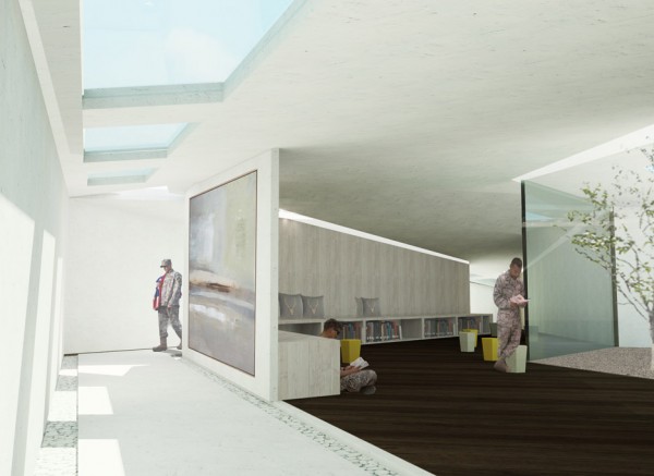 Combat outpost by Iowa arch students