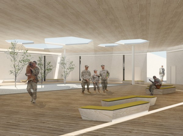 Combat outpost by Iowa arch students