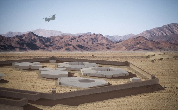 Combat outpost by Iowa arch students
