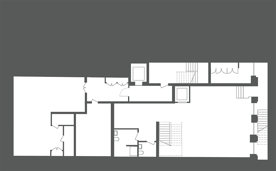 Corner House by DSDHA residential mixed-use brick architecture London, UK