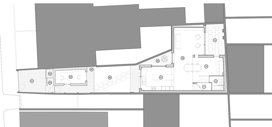 Courtyard House by Dallas Pierce Quintero
