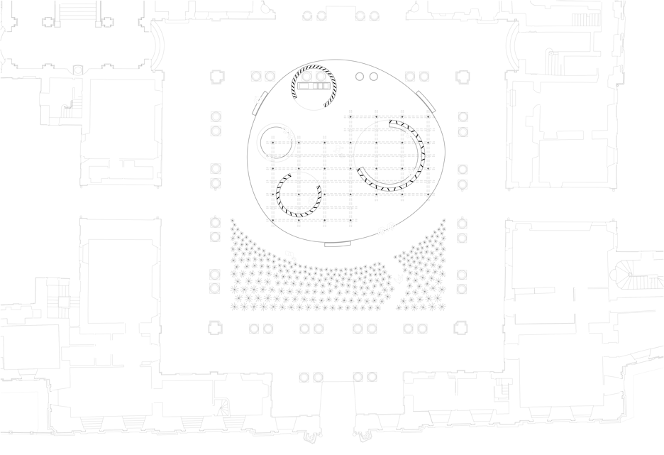 Courtyard village by Francis Kere
