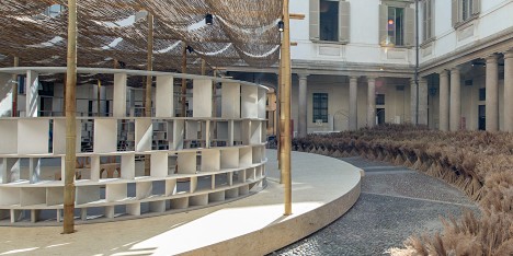 Courtyard village by Francis Kere
