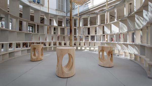 Courtyard village by Francis Kere