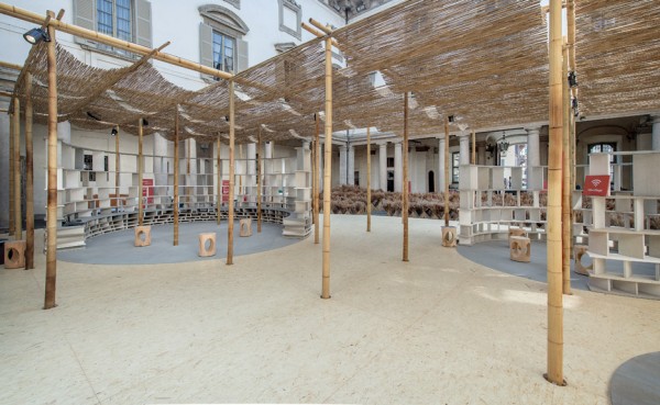 Courtyard village by Francis Kere