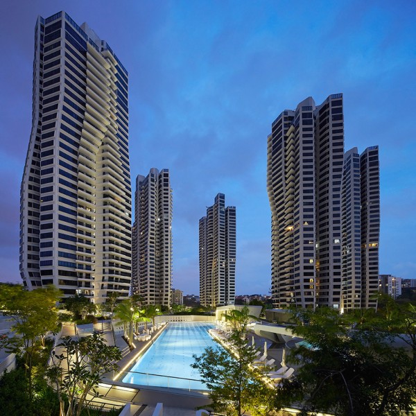 d'Leedon Singapore by Zaha Hadid