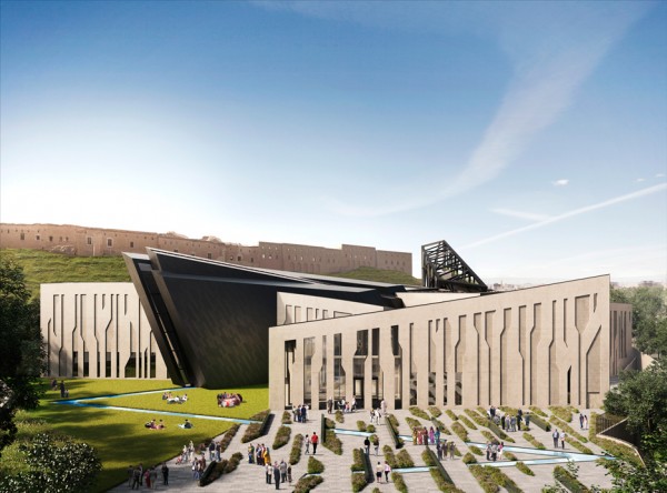 Kurdistan Museum for Iraq by Daniel Libeskind 