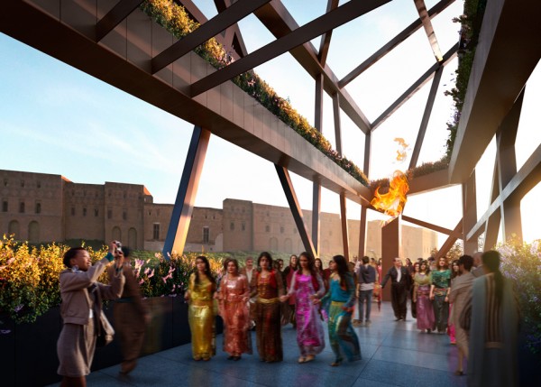 Kurdistan Museum for Iraq by Daniel Libeskind 