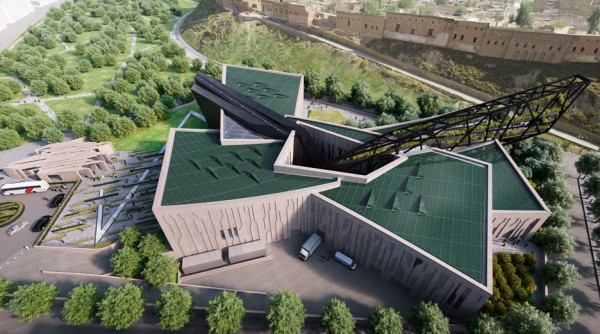 Kurdistan Museum for Iraq by Daniel Libeskind 