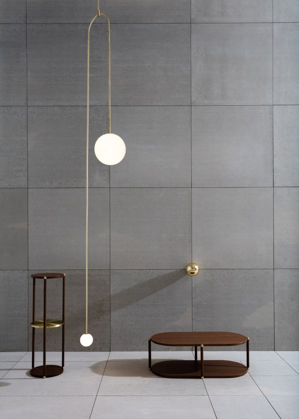 The Double Dream of Spring product exhibition by Michael Anastassiades for Herman Miller at Milan Design Week 2016