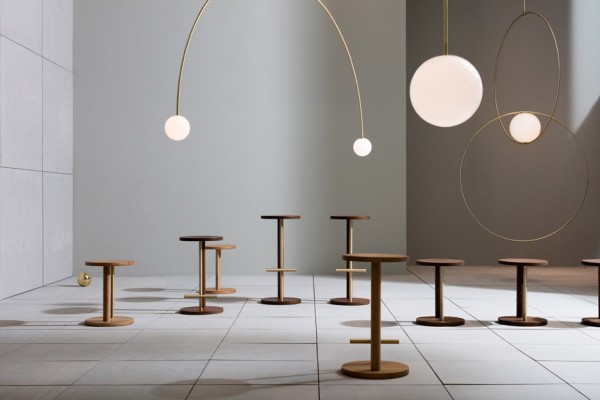 The Double Dream of Spring product exhibition by Michael Anastassiades for Herman Miller at Milan Design Week 2016