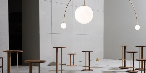 The Double Dream of Spring product exhibition by Michael Anastassiades for Herman Miller at Milan Design Week 2016