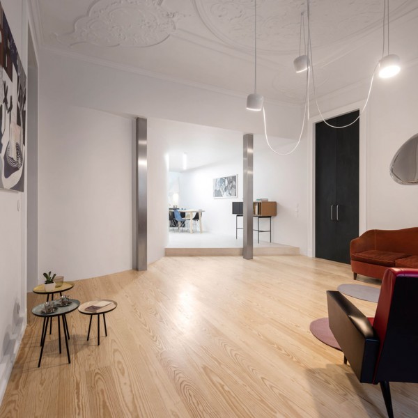 Chiado Apartment by Fala Atelier Lisbon, Portugal residential renovation