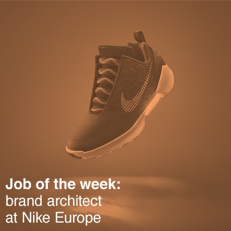 Job of the week: brand architect at Nike Europe