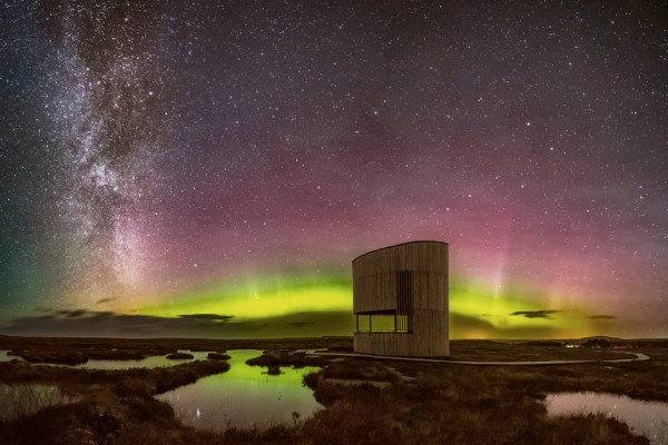 Forsinard lookout tower by Icosis Architects in the Scottish Highlands, UK architecture