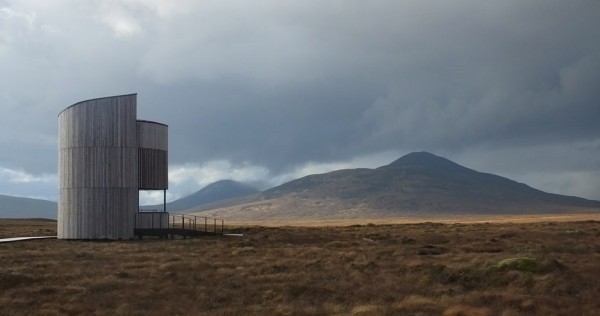 Forsinard lookout tower by Icosis Architects in the Scottish Highlands, UK architecture
