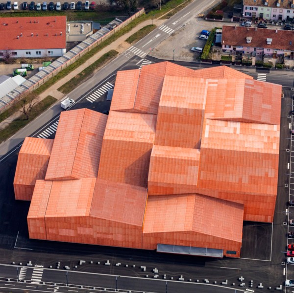 Forum of Saint Louis by Manuelle Gautrand Architecture in Alsace, France