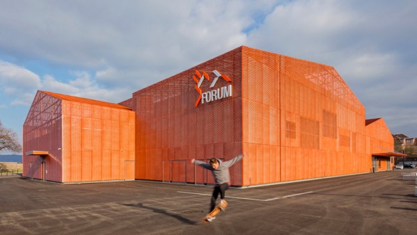 Forum of Saint Louis by Manuelle Gautrand Architecture in Alsace, France
