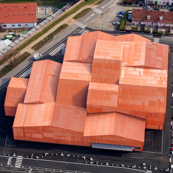 Forum of Saint Louis by Manuelle Gautrand Architecture in Alsace, France