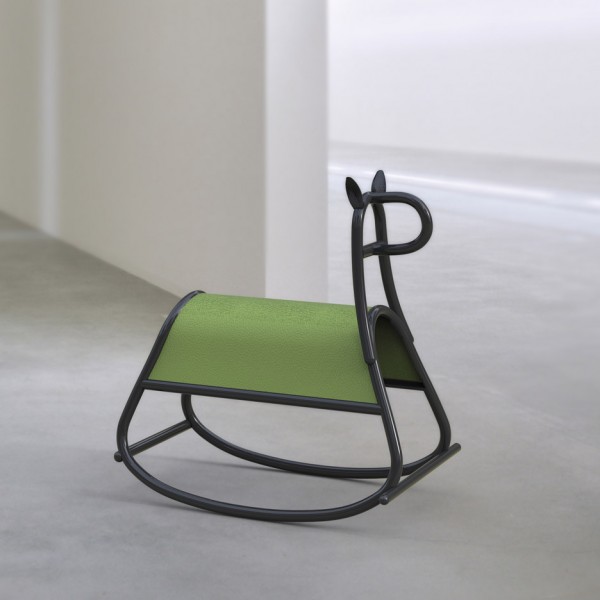 Furia rocking horse by Front, designed for Gebruder Thonet Vienna's Milan 2016 show