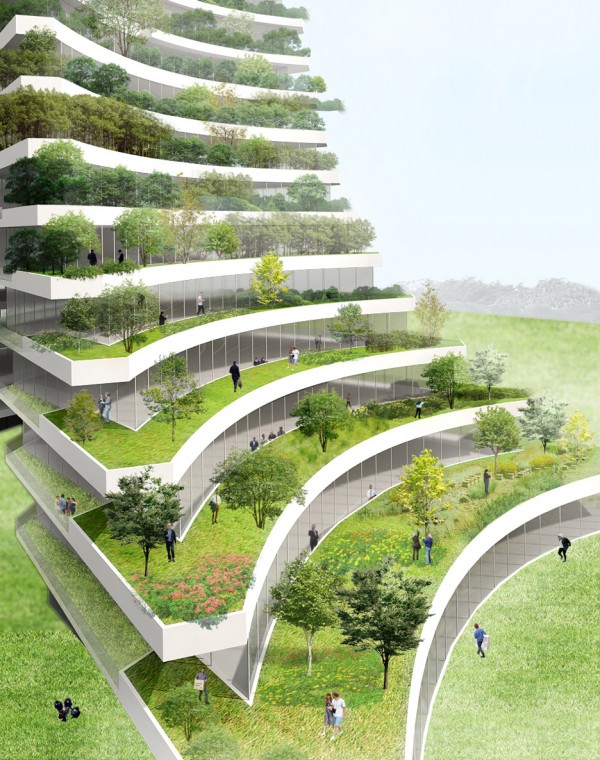 Green City Hall by Vo Trong Nghia Architects