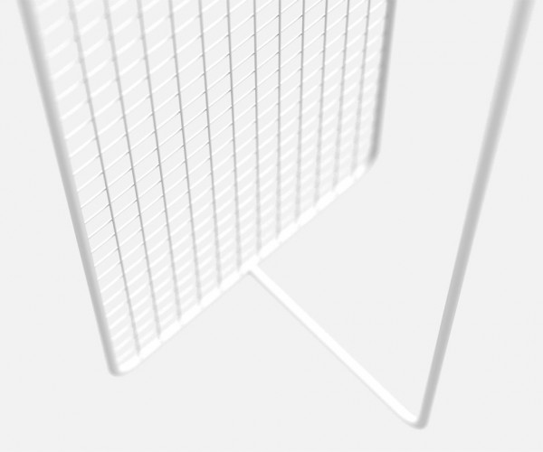 Grid clothing rail by Thomas Schnur for Milan 2016