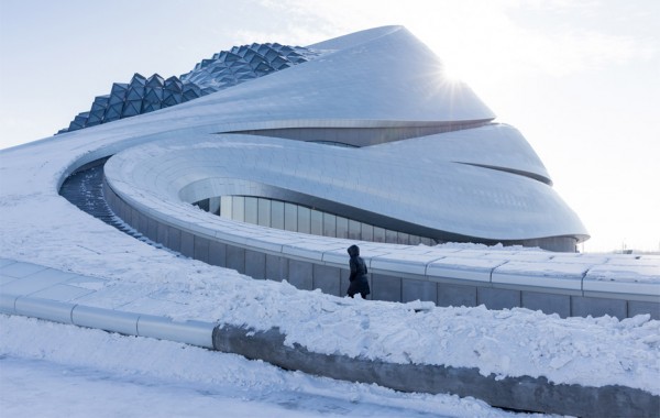 MAD's Harbin Opera House photographed by Iwan Baan