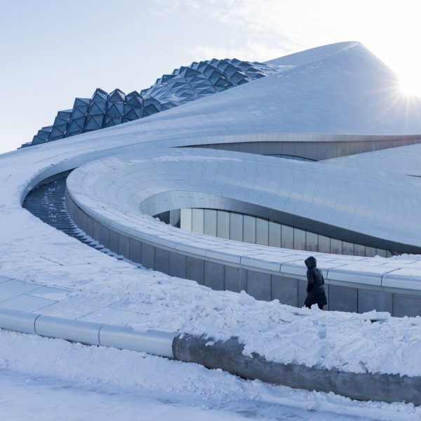 MAD's Harbin Opera House photographed by Iwan Baan