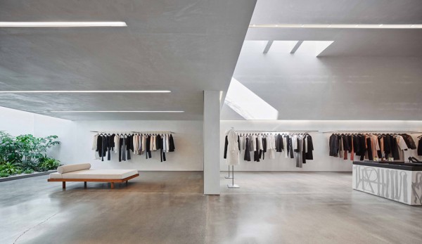 Helmut Lang showroom in West Hollywood by Standard Architecture