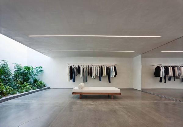 Helmut Lang showroom in West Hollywood by Standard Architecture