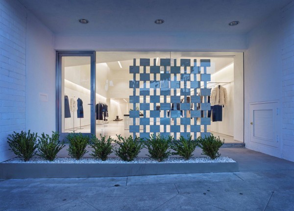 Helmut Lang showroom in West Hollywood by Standard Architecture