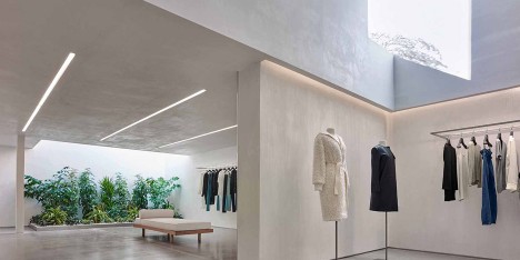 Helmut Lang showroom in West Hollywood by Standard Architecture