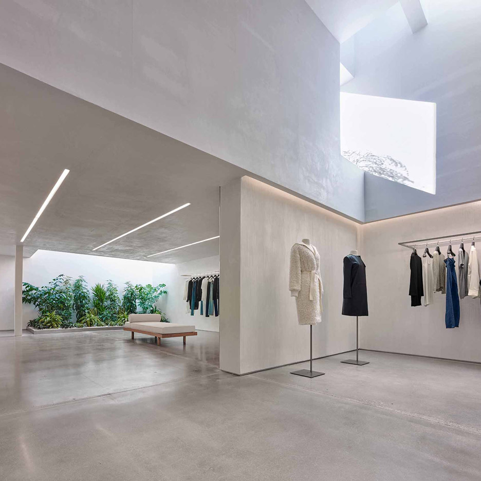 Helmut Lang showroom in West Hollywood by Standard Architecture