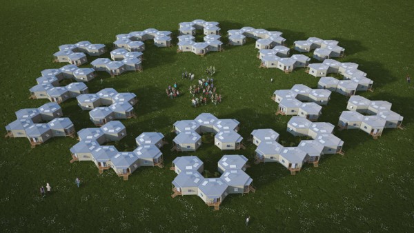Hex House by Architects for Society refugee crisis housing architecture news