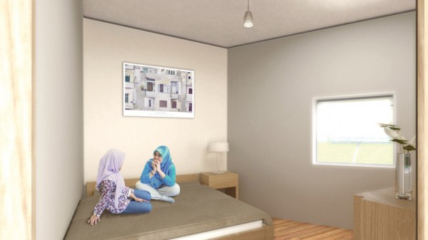 Hex House by Architects for Society refugee crisis housing architecture news