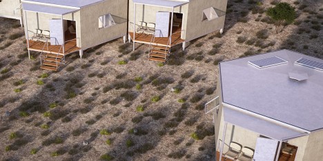 Hex House by Architects for Society refugee crisis housing architecture news
