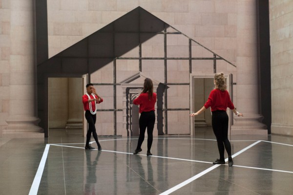Historical Dances in an Antique Setting by Pablo Bronstein