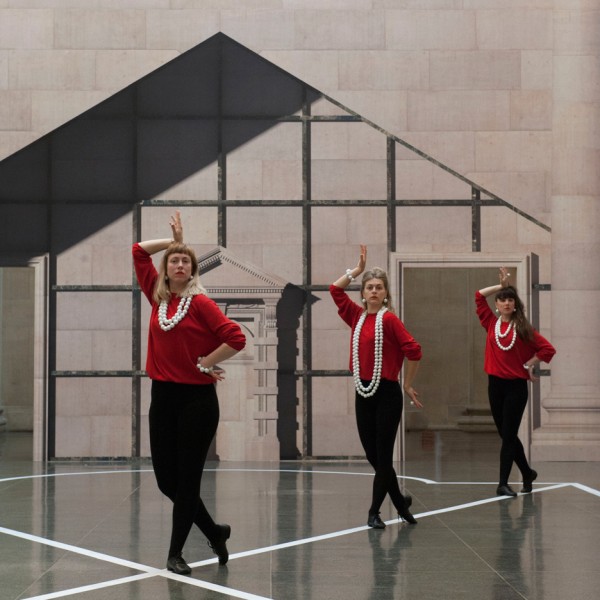 Historical Dances in an Antique Setting by Pablo Bronstein