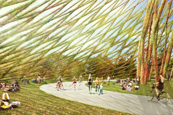 Geodesic Dome on Ile Sainte Helene in Montreal Canada public architecture