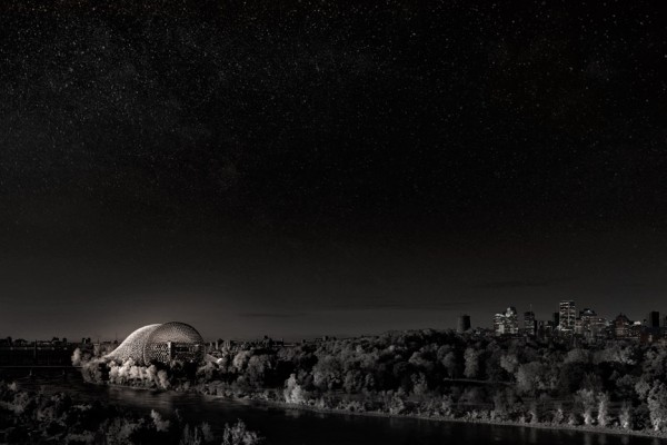 Geodesic Dome on Ile Sainte Helene in Montreal Canada public architecture