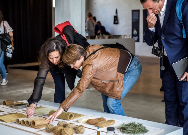 Touch Base exhibition by Design Academy Eindhoven at Milan design week 2016 installation