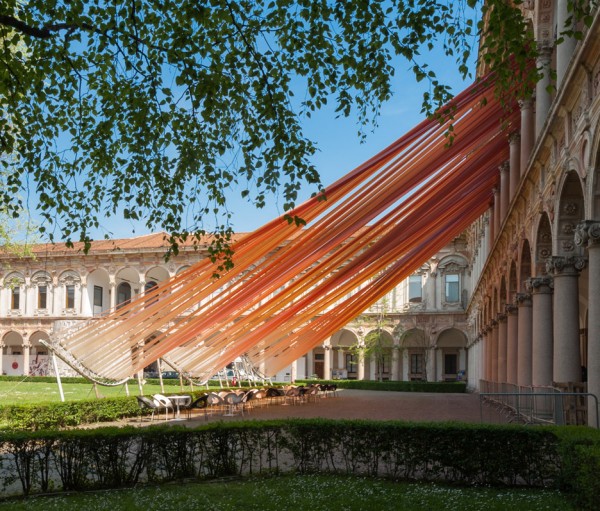 Invisible Border installation by MAD studio architects at Milan Design Week 2016