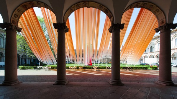 Invisible Border installation by MAD studio architects at Milan Design Week 2016