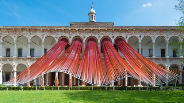 Invisible Border installation by MAD studio architects at Milan Design Week 2016