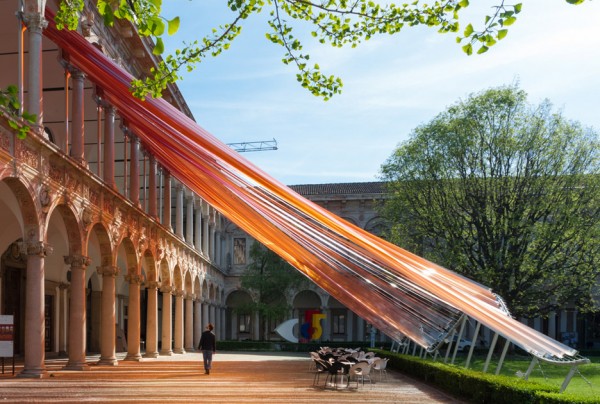 Invisible Border installation by MAD studio architects at Milan Design Week 2016